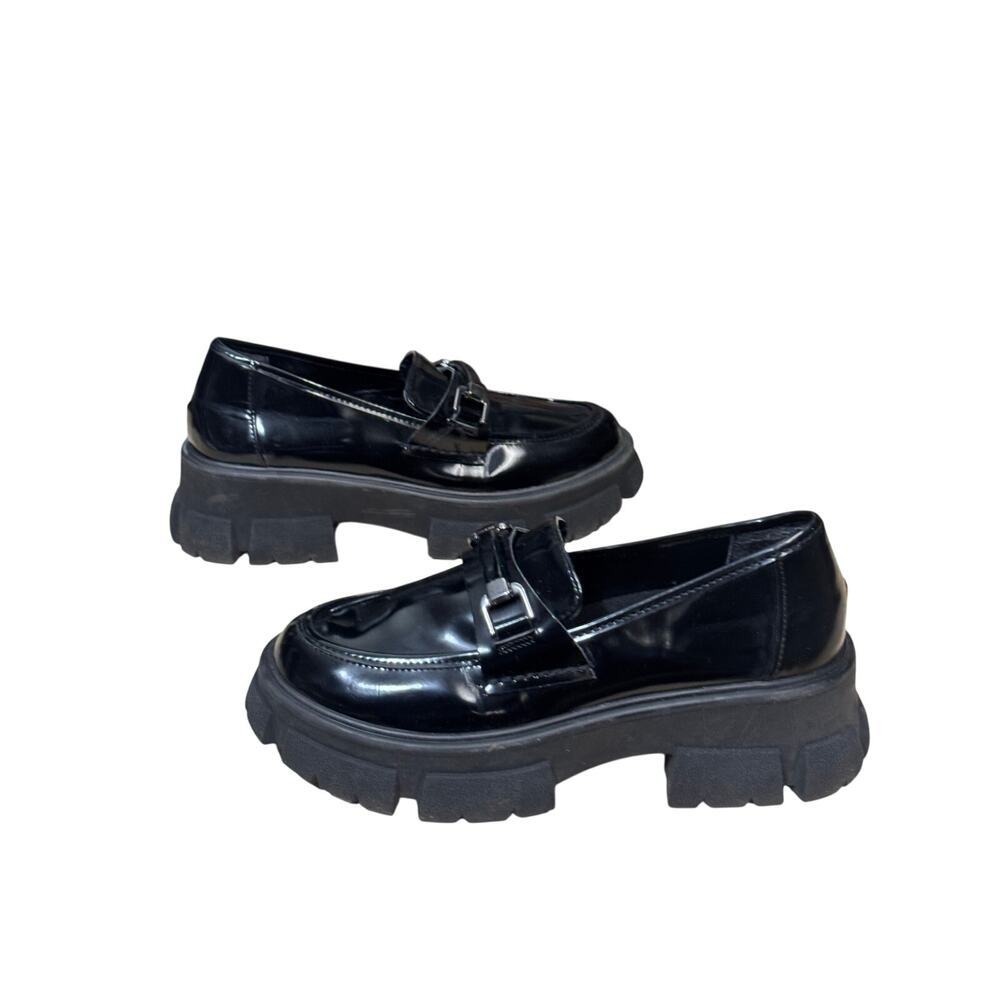 Steve Madden Black Lively Loafers size 8.5 - Picture 2 of 9